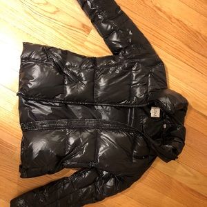 Sam. Puffer jacket jet black